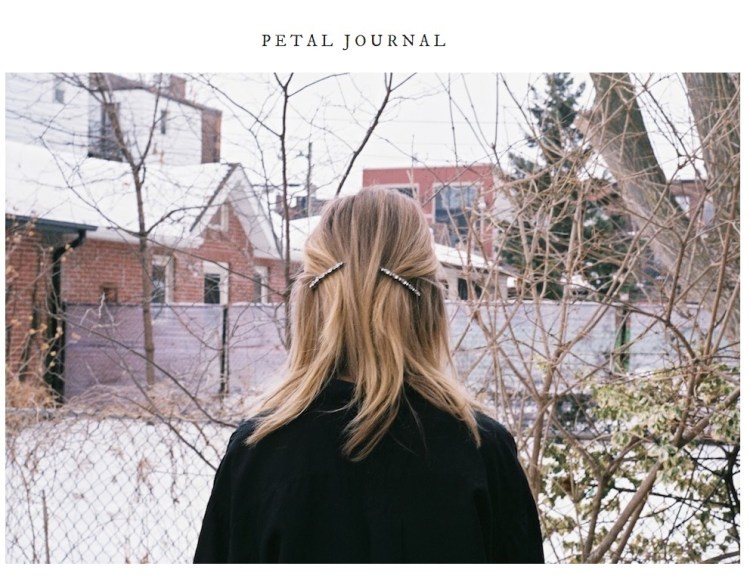 Petal Journal Image edit